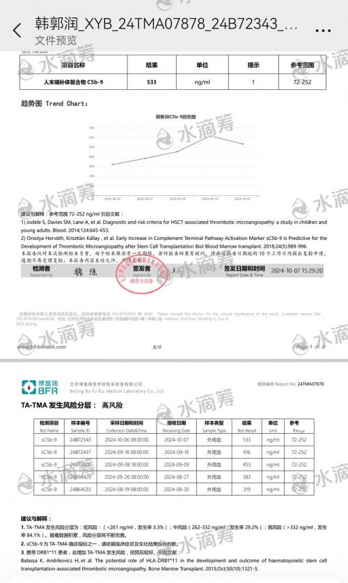 河北石家庄8岁韩郭润白血病斗争4年，只为求得生的希望!父亲韩晨光含泪求助！